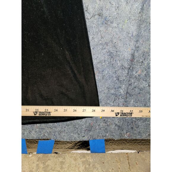 J. R.‎ NITES BY CALIENDO DRESS BLACK VALVET MADE IN MACAU - Picture 5 of 8